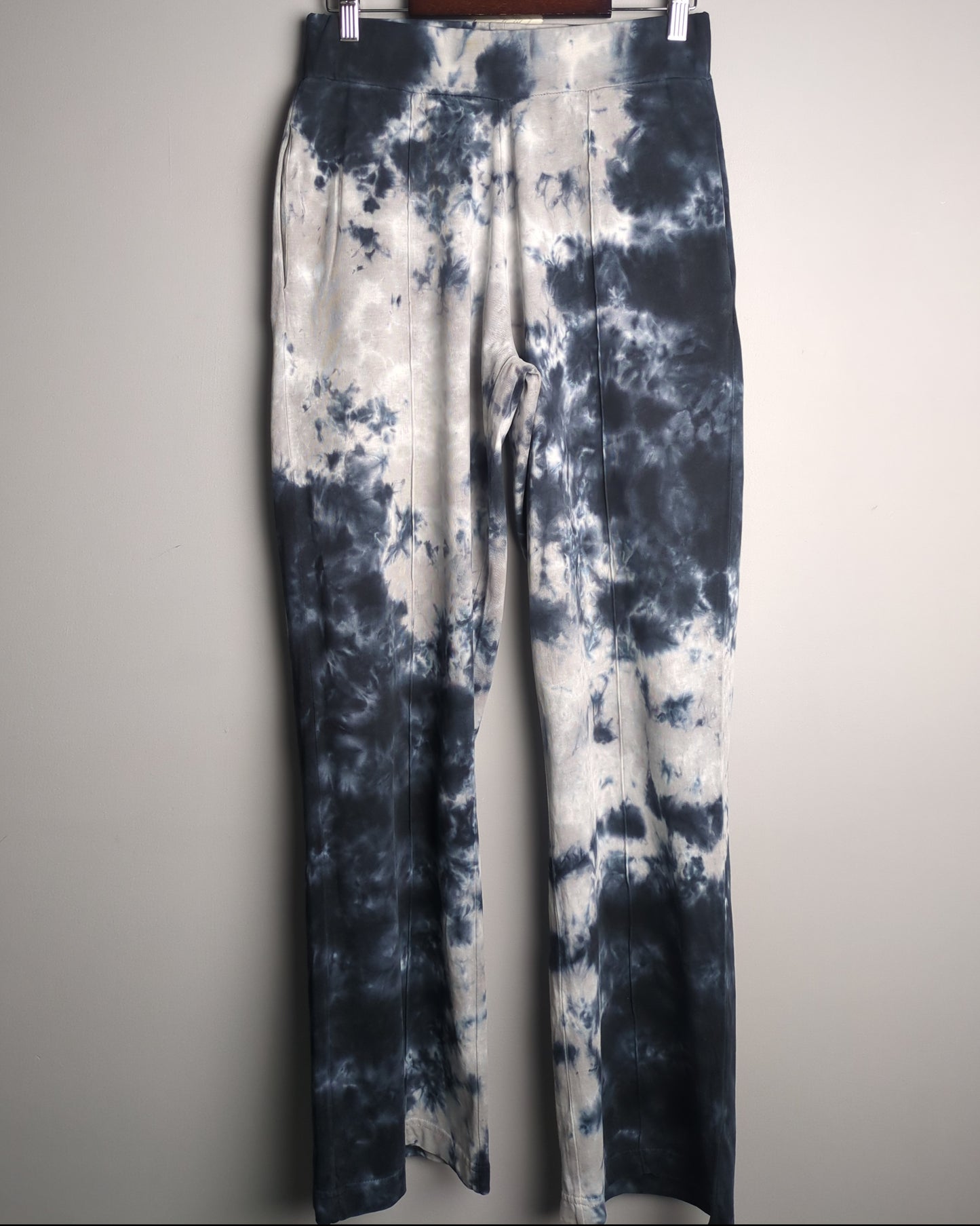 Cotton World Blue Tie-Dye Pants
