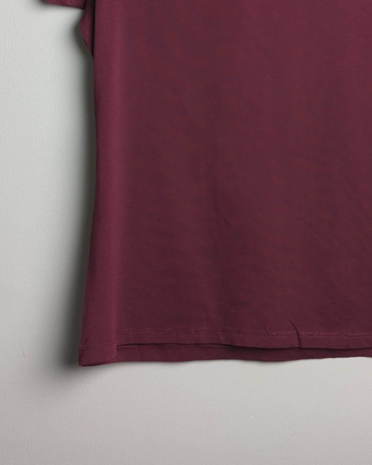 Cottonworld Wine Cotton T-shirt