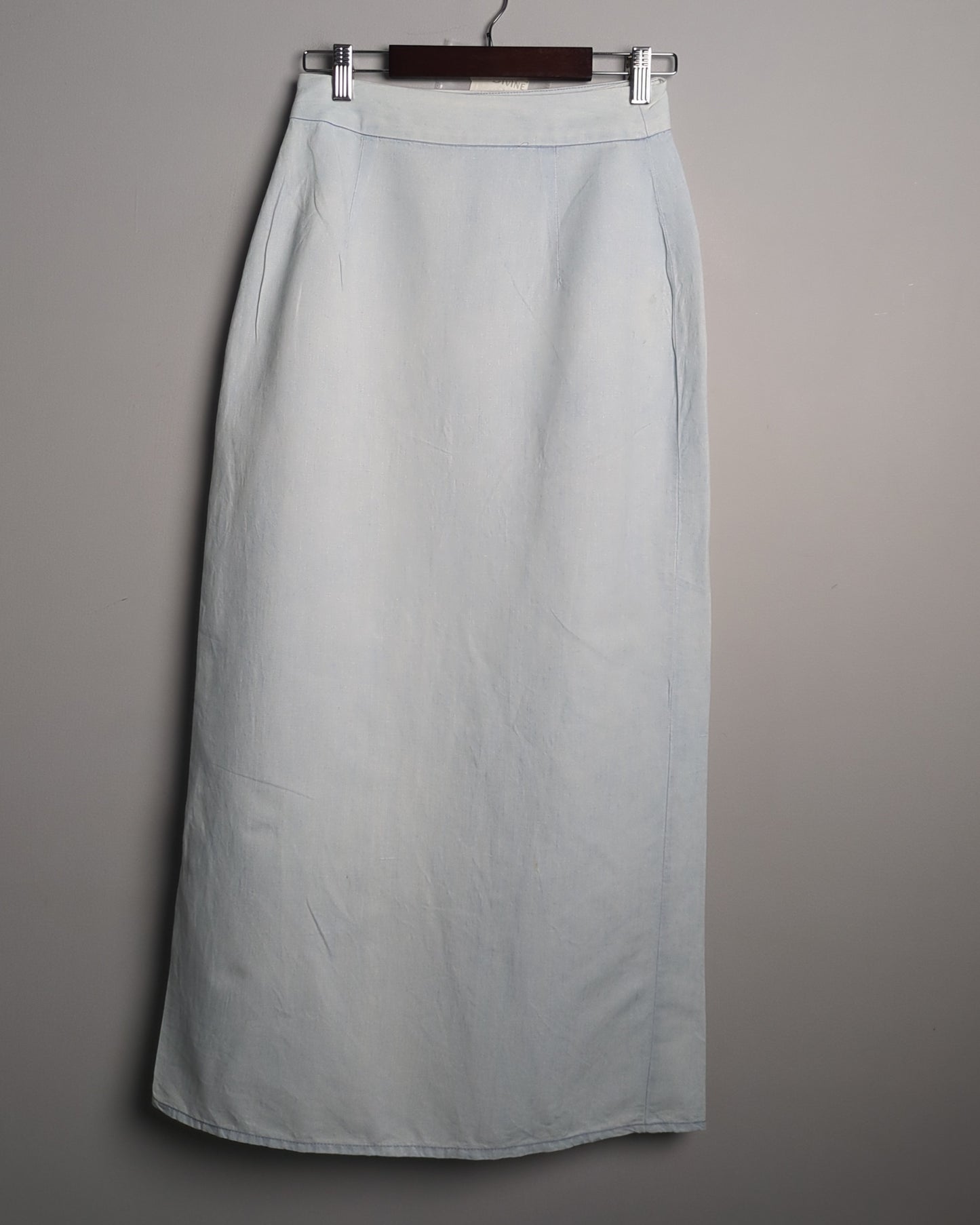 Zara Blue Wrap Skirt