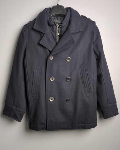 Boat Yard Blue Pea Coat