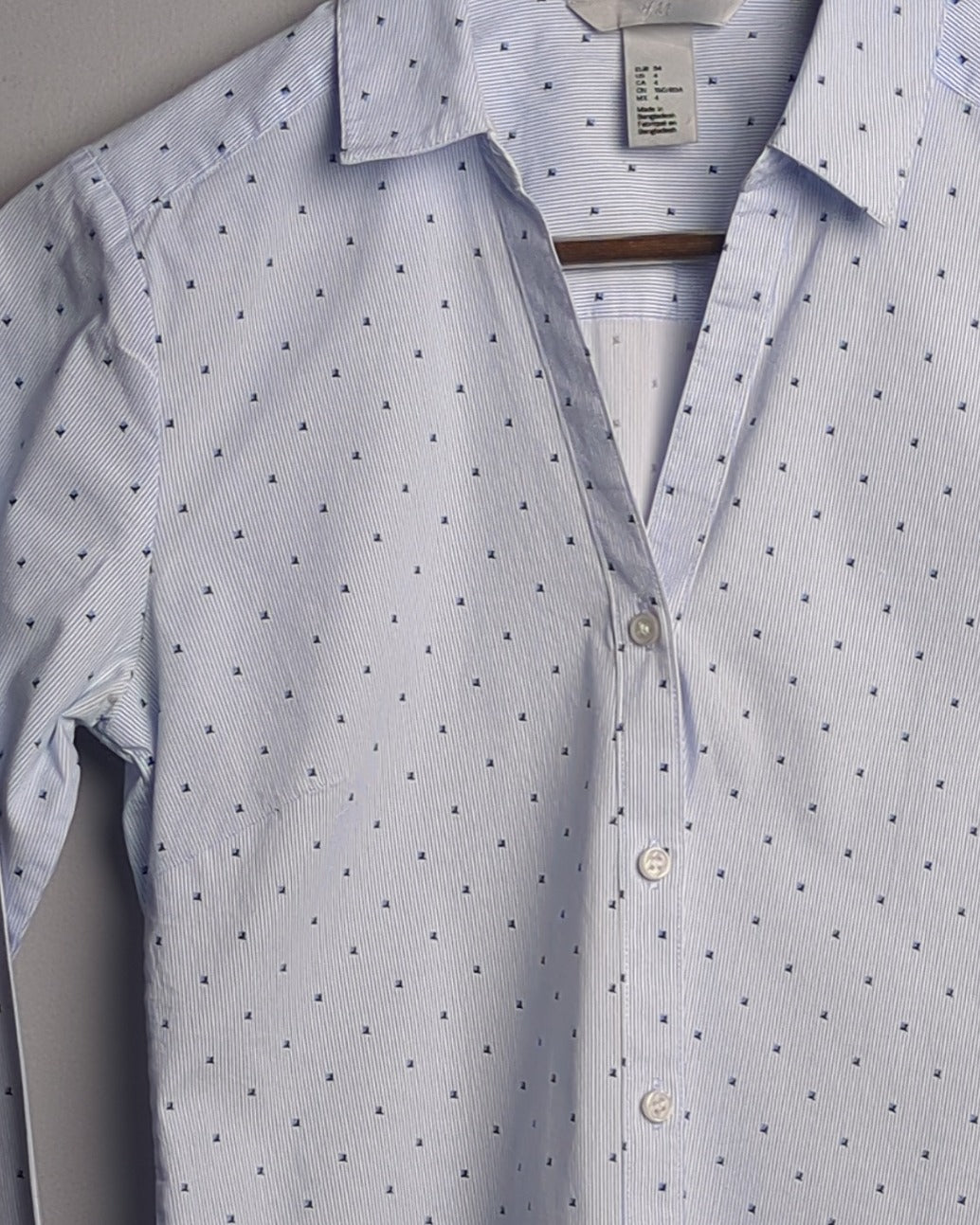 H&M Blue Button Shirt
