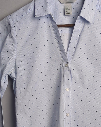 H&M Blue Button Shirt
