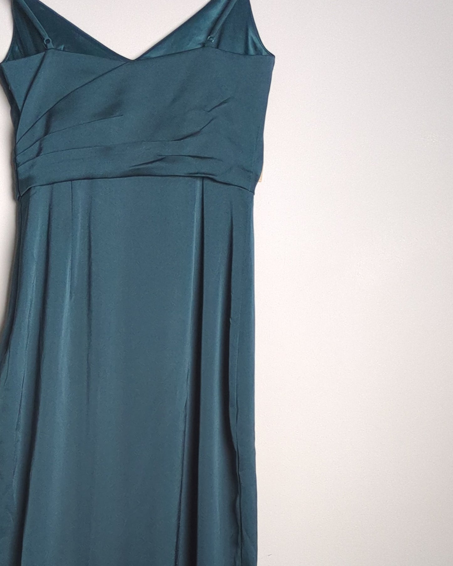 Forever New Blue Satin Dress