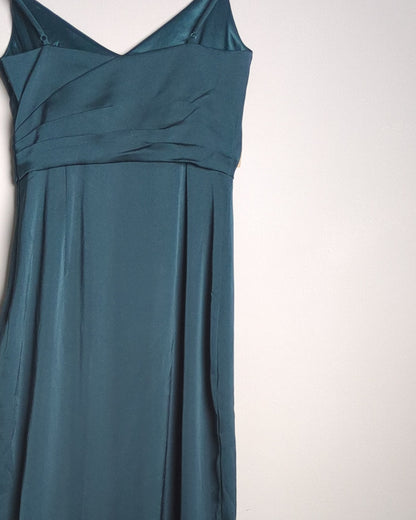 Forever New Blue Satin Dress