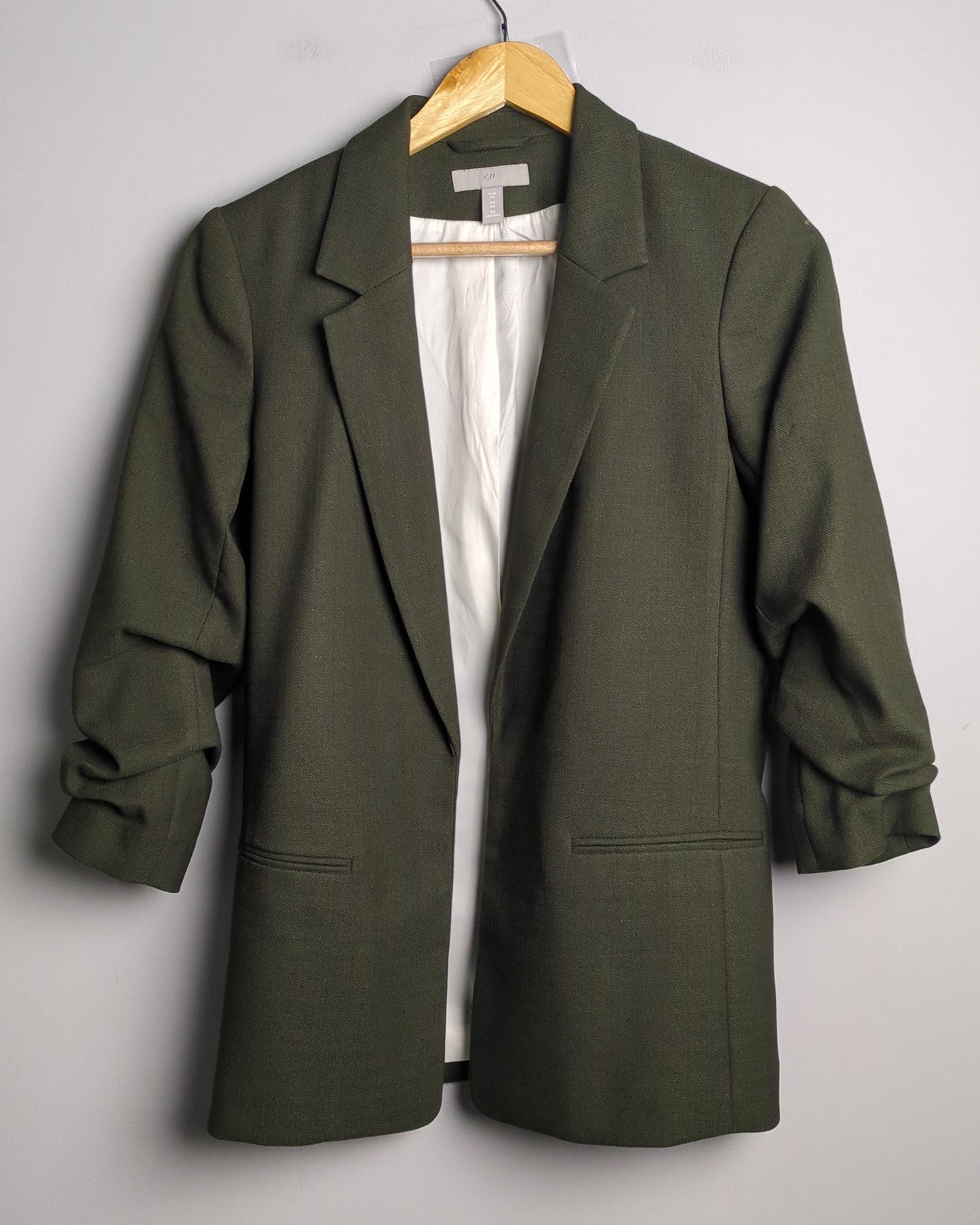 H&M Green Casual Blazer