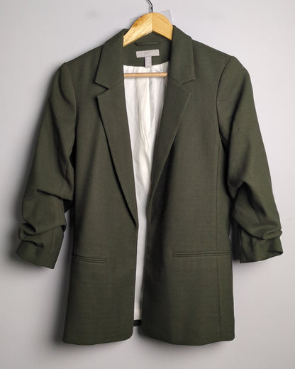 H&M Green Casual Blazer