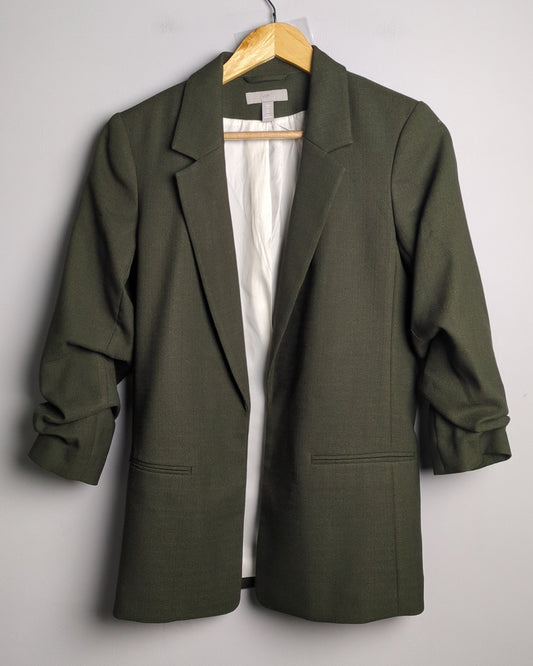 H&M Green Casual Blazer