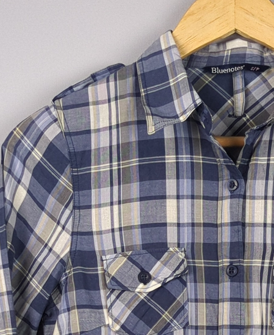 Plaid Button-up