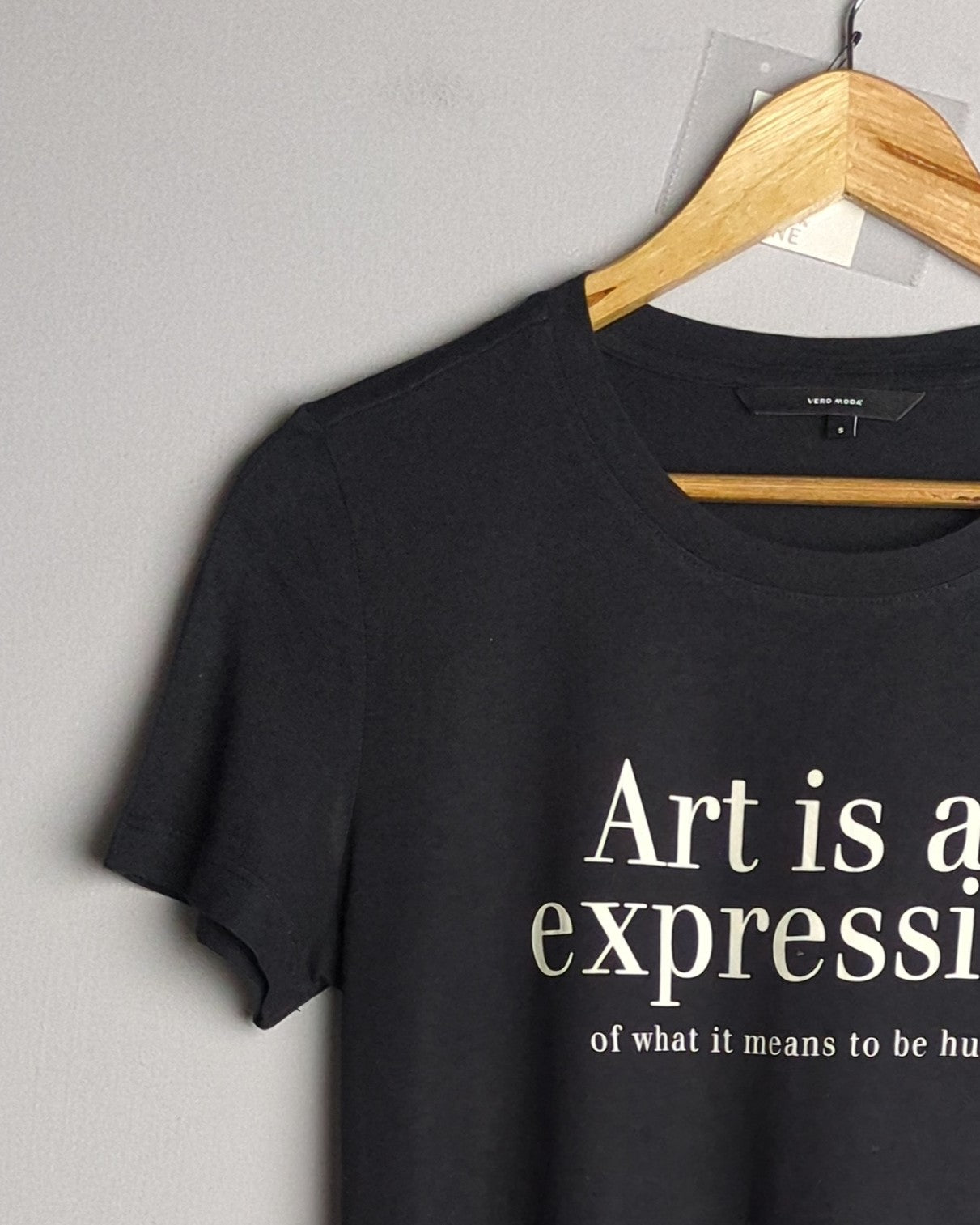 Vero Moda Black Graphic T-Shirt