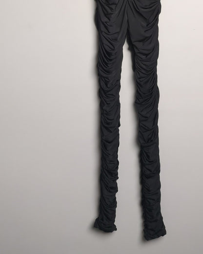 House Of CB Black Ruched Jumpsuit