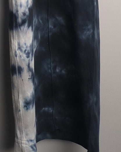 Cotton World Blue Tie-Dye Pants