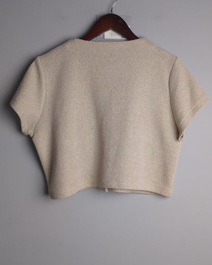 H&M Beige Tweed Jacket