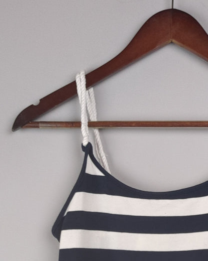 Nautica Blue Striped Tank