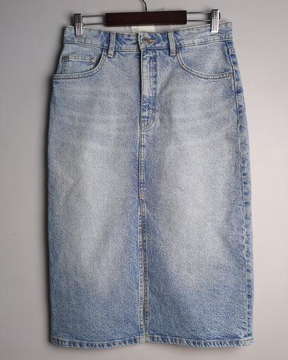 Zara Blue Denim Skirt