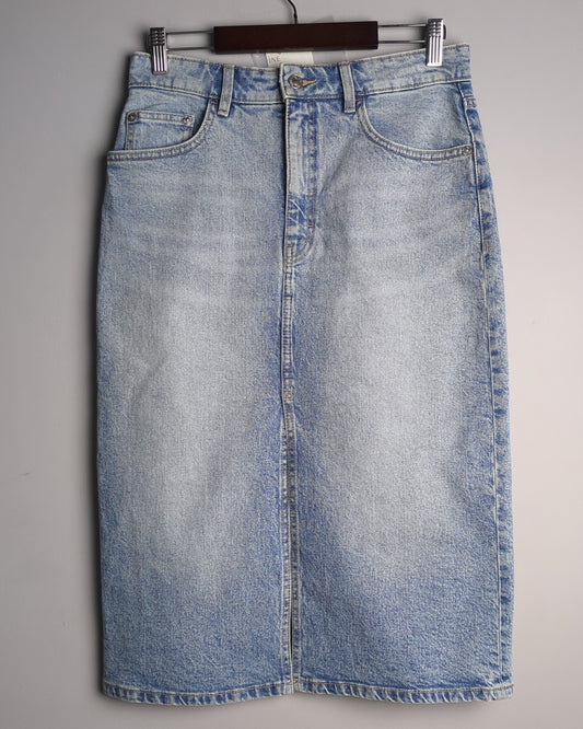 Zara Blue Denim Skirt
