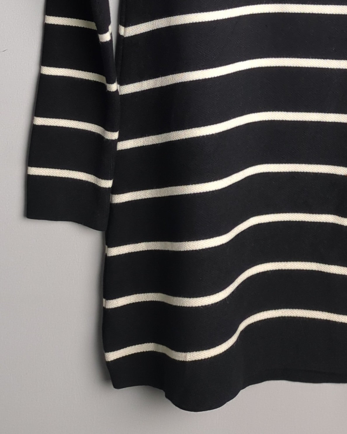 Zara Black Striped Sweater
