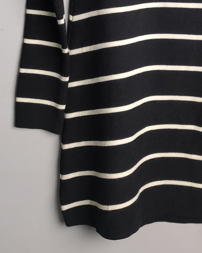 Zara Black Striped Sweater