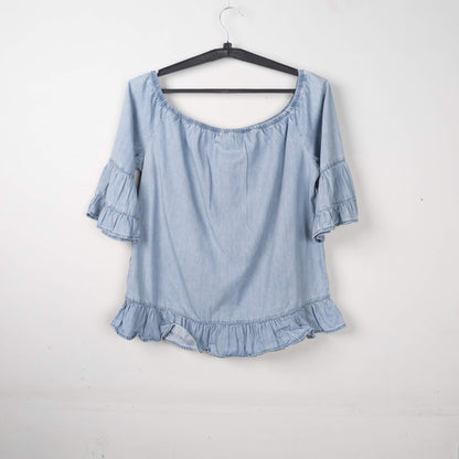 Off Shoulder Ruffle Top