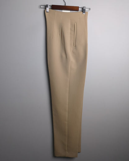 Zara Beige Tailored Trousers