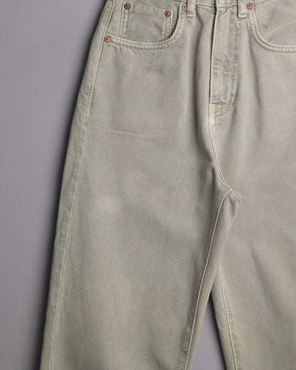 Mng Beige High-Waist Jeans