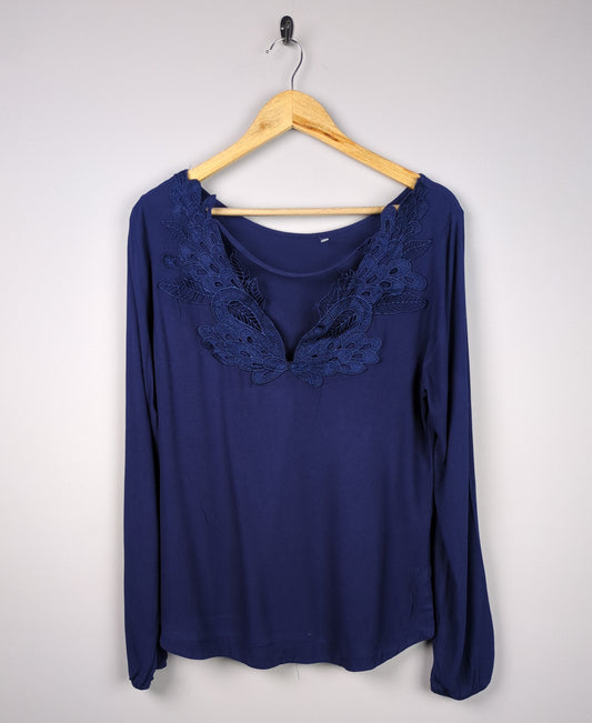 Navy Blouse