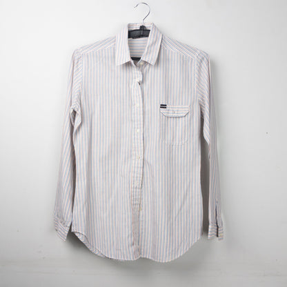 Striped Button-Up Shirt