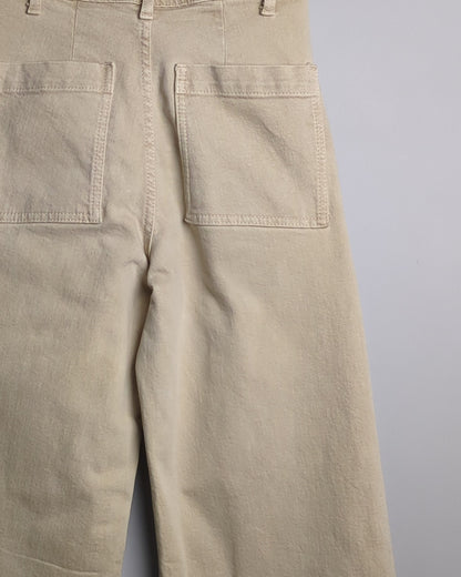 Zara Beige Wide Jeans