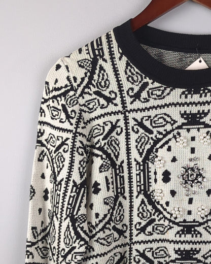 Patterned Sweater