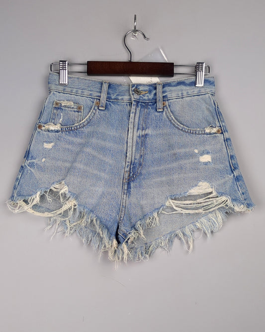 Zara Blue Denim Shorts