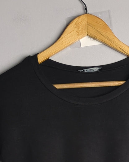 Zara Black Crop Top