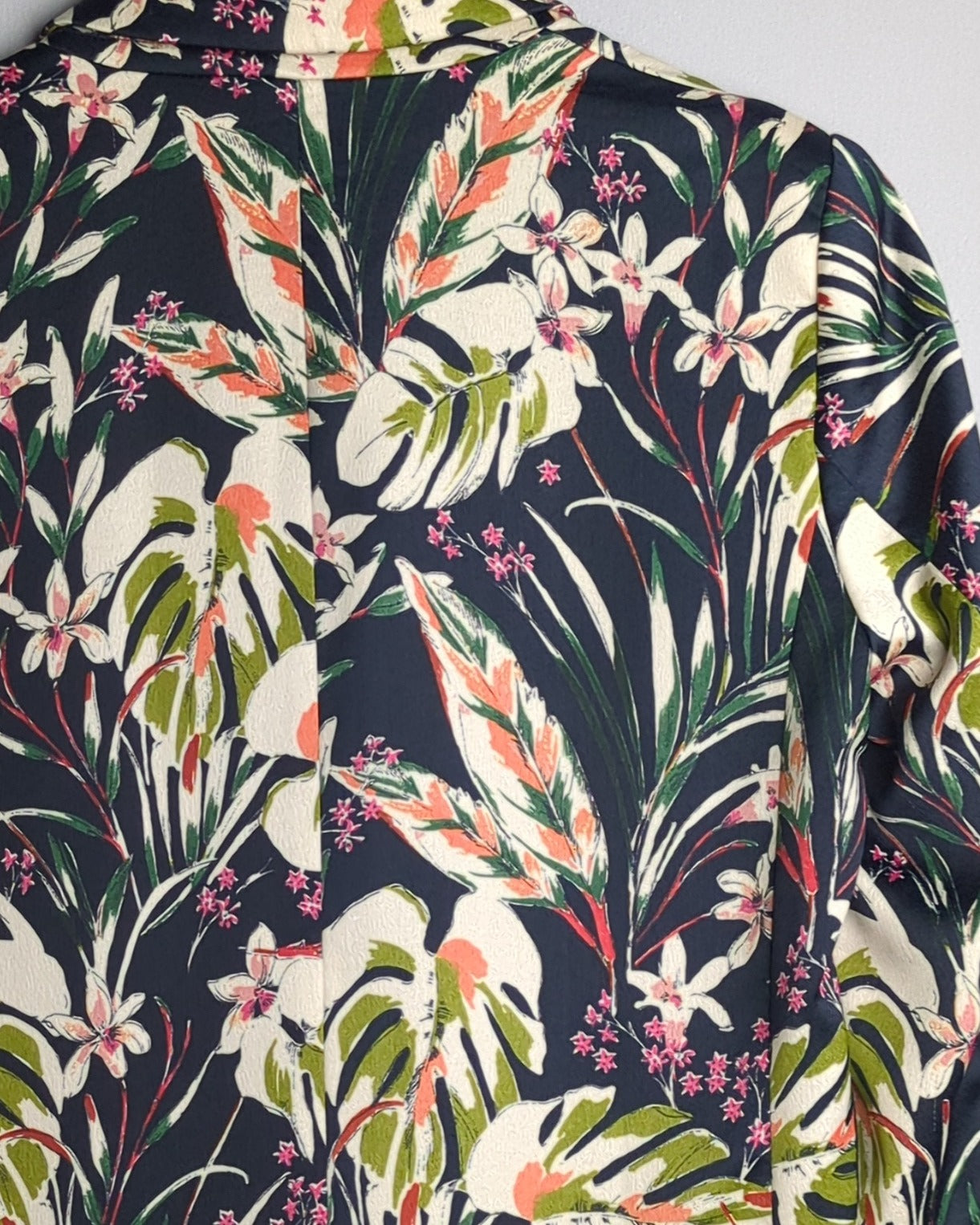 Zara Blue Floral Blazer