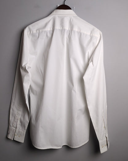Yd White Embroidered Shirt