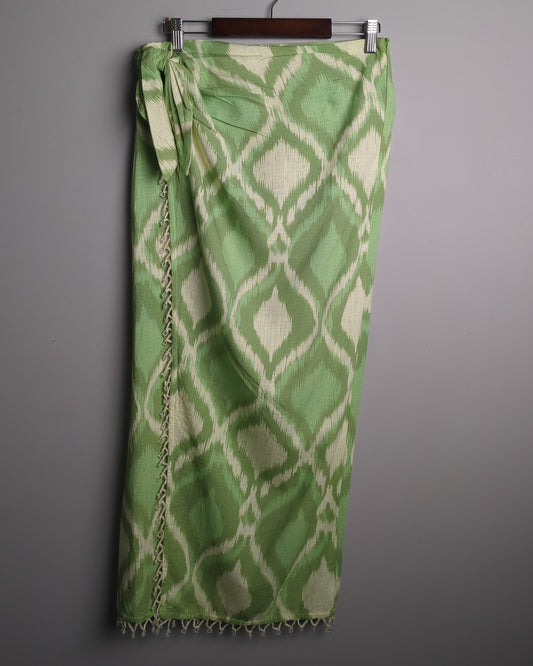 Zara Green Wrap Skirt