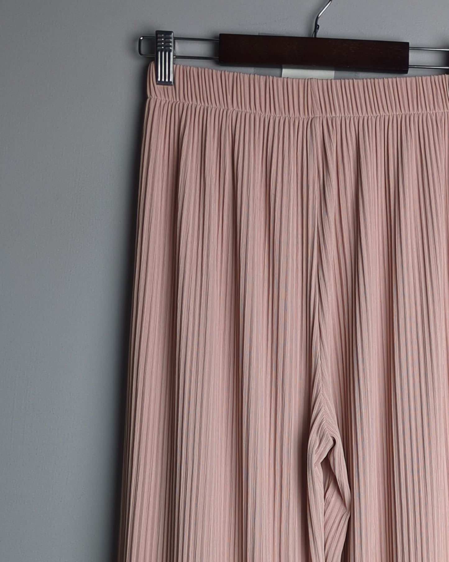 J&K Beige Pleated Trousers