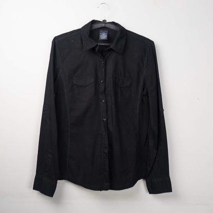 Black Button-Up Shirt