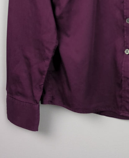 Plum Button-Down