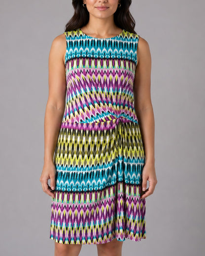 Ococo Blue Sleeveless Dress