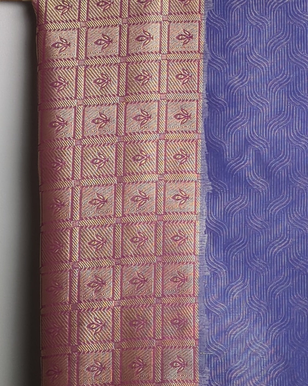 Blue Silk Saree