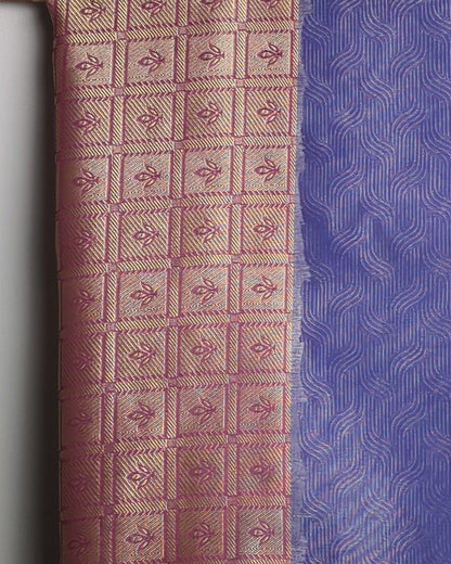 Blue Silk Saree