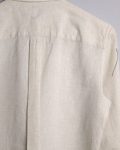 H&M Beige Linen Shirt