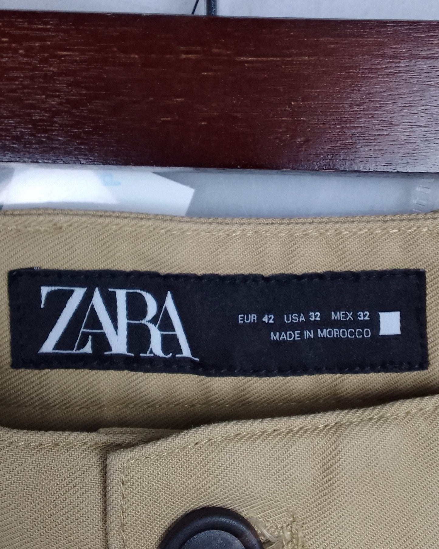 Beige Chino Trousers