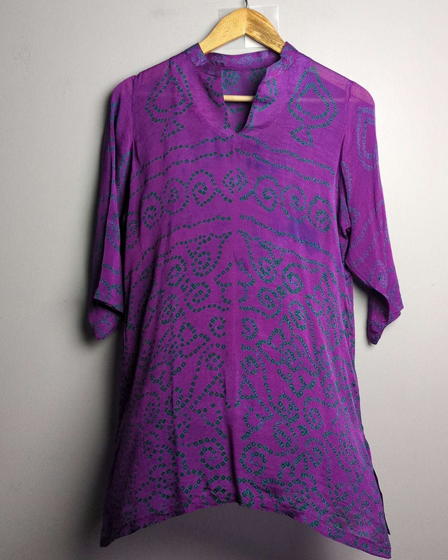 Purple Printed Tunic