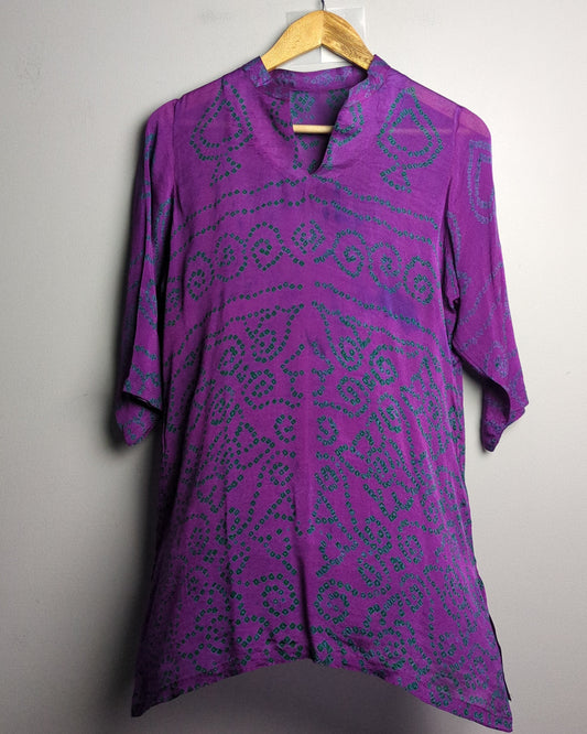 Purple Printed Tunic