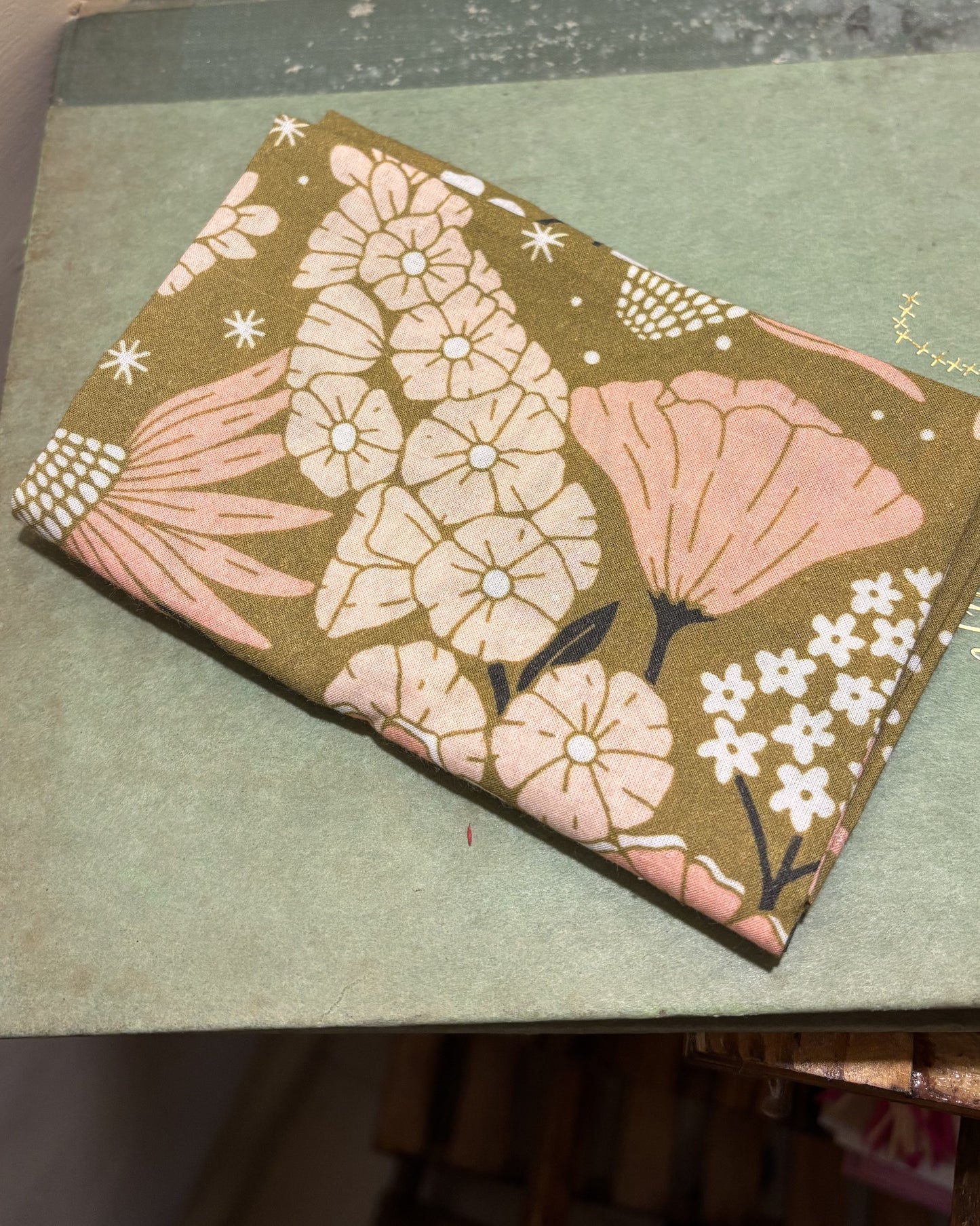 Green Floral Bandana