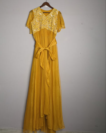 Orange Yellow Dress