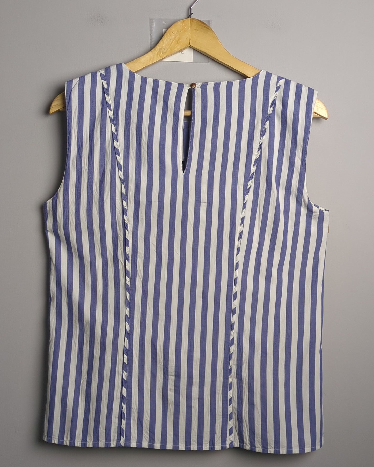 Vero Moda Blue Ruffle Top