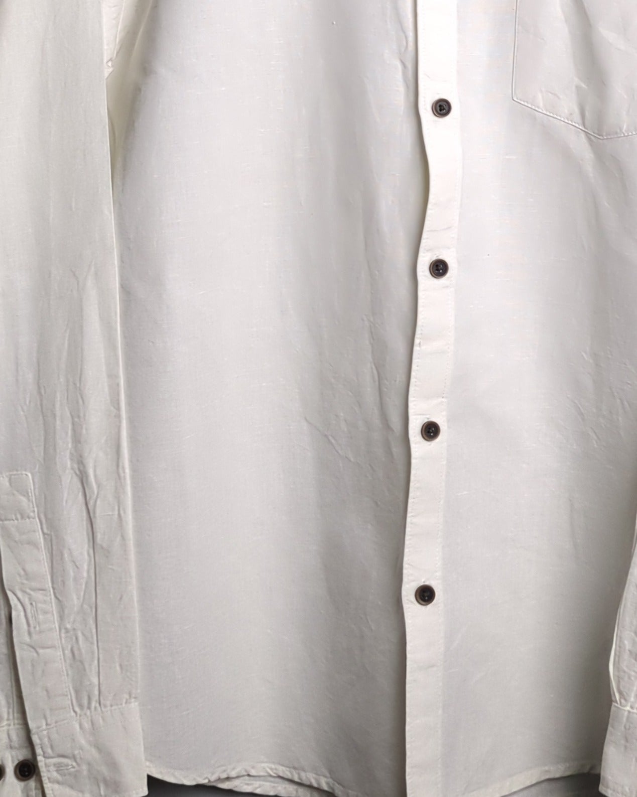 Byford White Mandarin Shirt