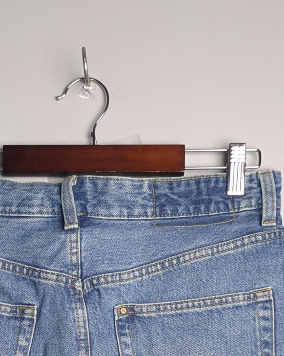 & Denim Blue Denim Skirt