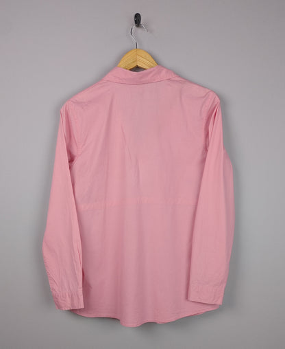 Rosy Button-Down
