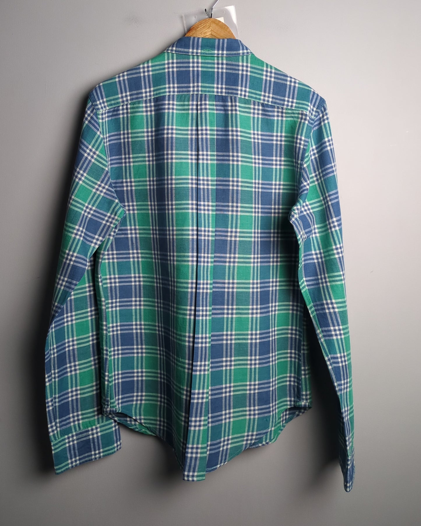 Levis Blue Plaid Shirt